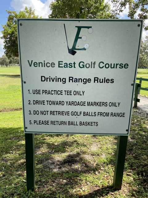 venice east golf driving range