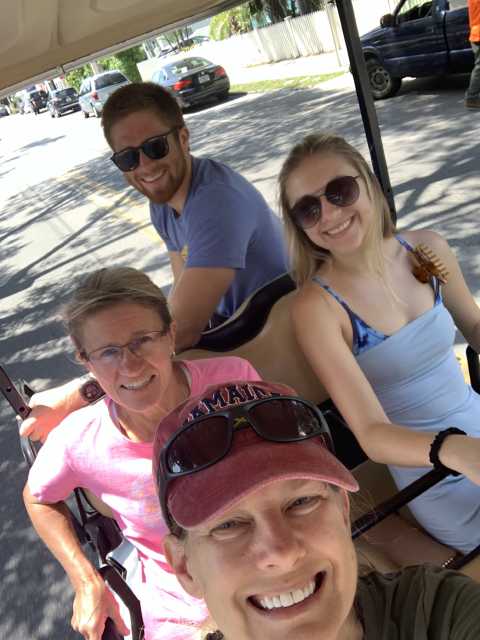golf cart riders